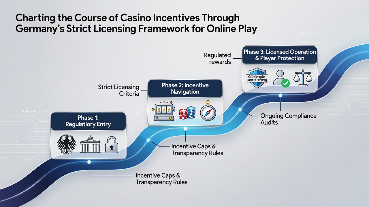 Darstellung der Anpassung von Casino-Incentives an Lizenzregeln in Deutschland