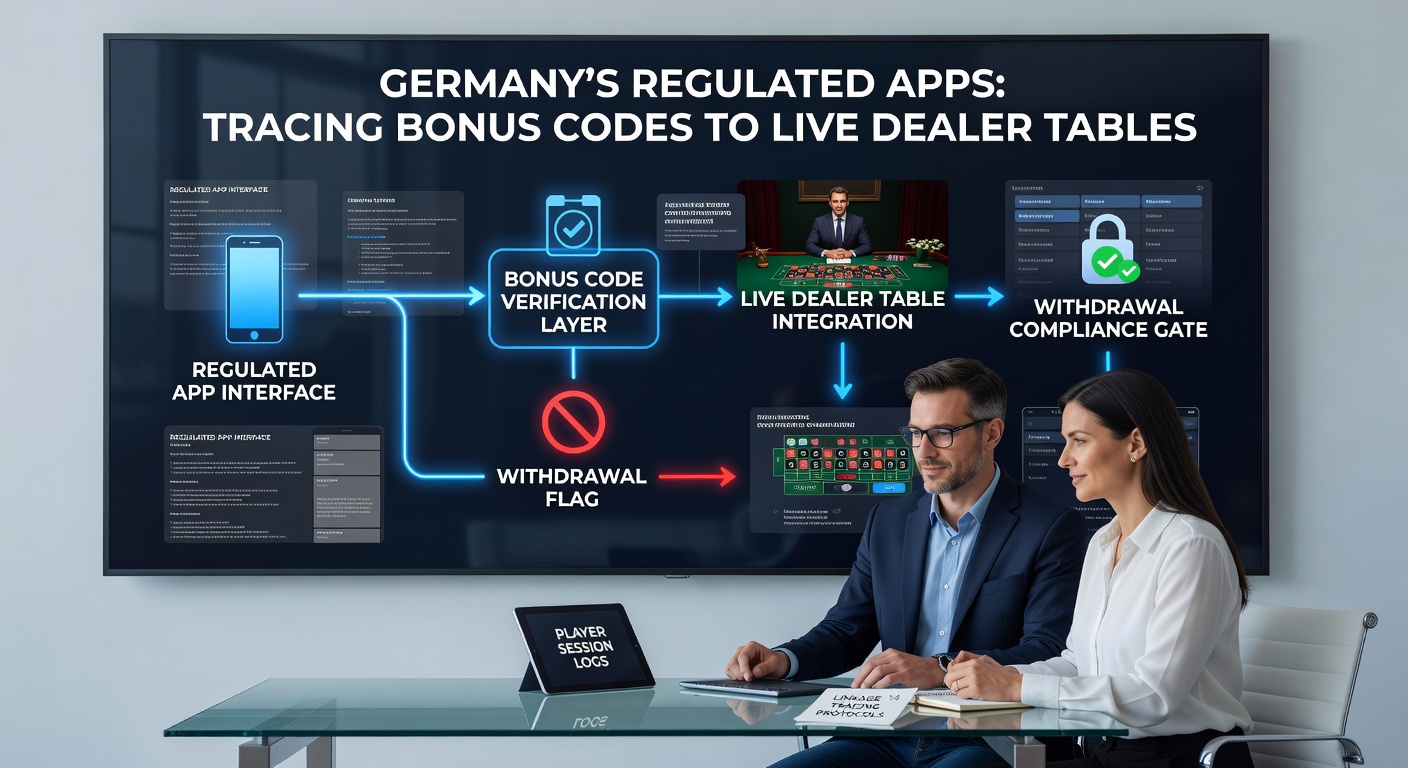 Regulierte deutsche Casino-Apps mit Bonus-Codes und Live-Dealer-Tischen