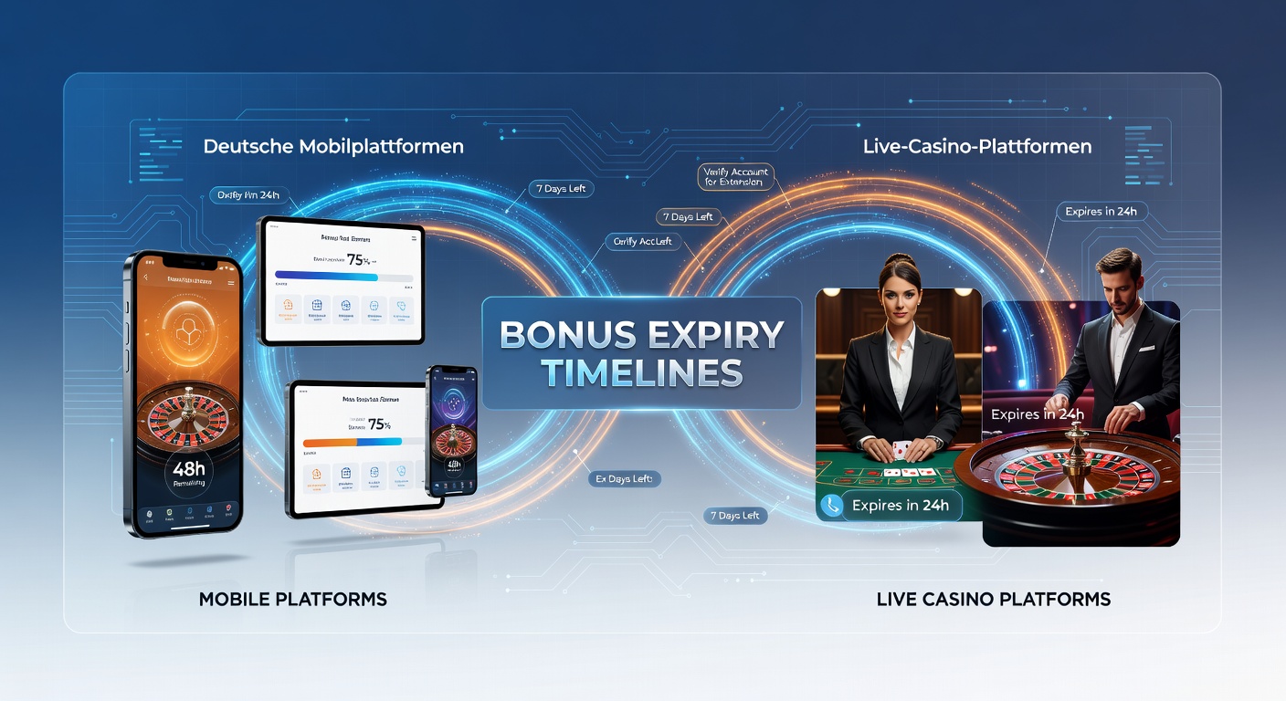 Übersicht über Bonusfristen in deutschen Casino-Apps und Live-Plattformen