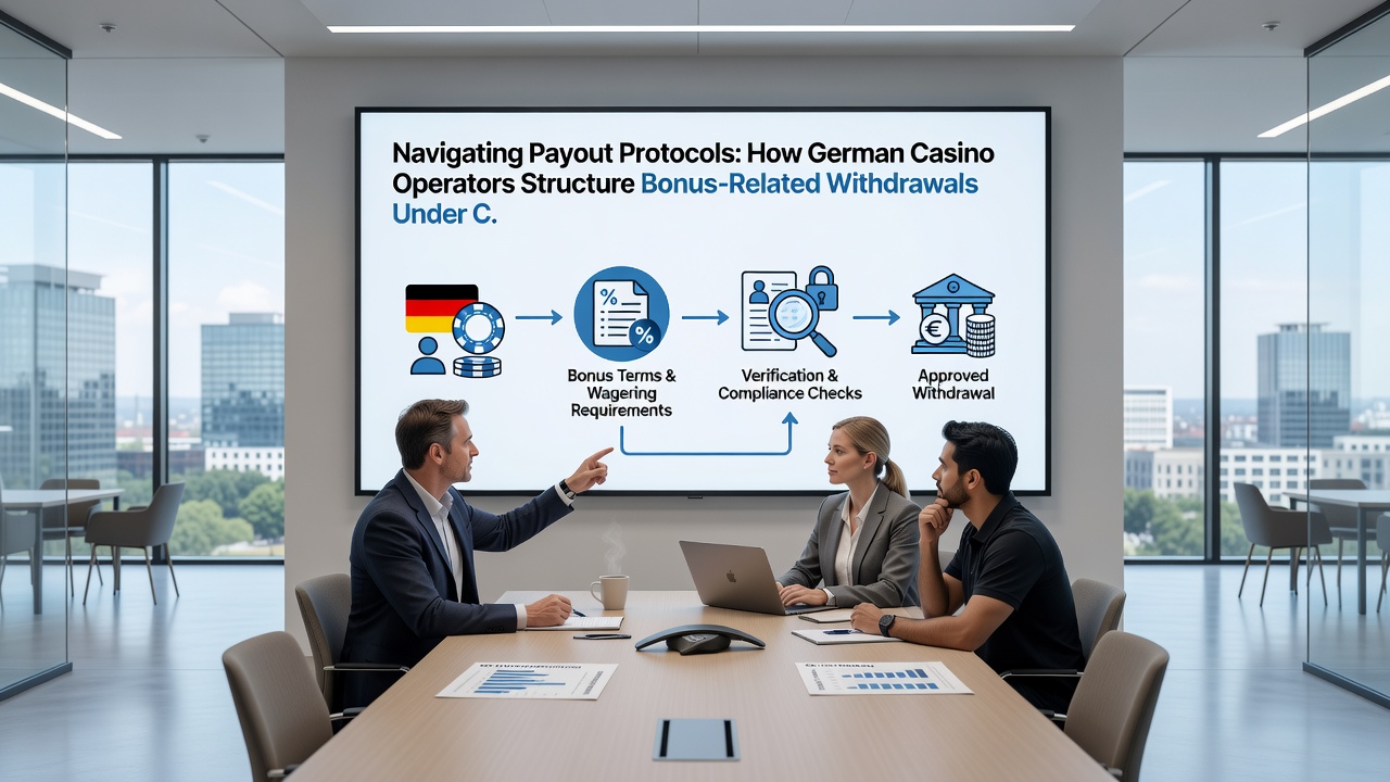 Illustration der mehrstufigen Prüfprozesse für Bonus-Auszahlungen unter deutscher Aufsicht